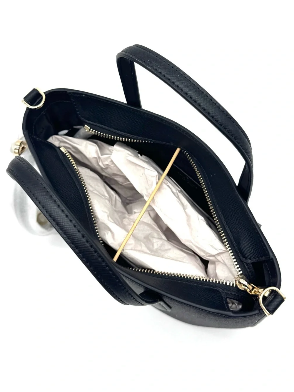 Kate Spade Glimmer Satchel Bag Black